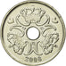 Coin, Denmark, Margrethe II, 2 Kroner, 2008, Brondby, MS(63), Copper-nickel