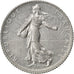 FRANCE, Semeuse, Franc, 1920, Paris, KM #844.1, AU(55-58), Silver, 23, Gadoury..