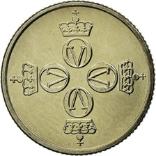 Moneta, Norvegia, Olav V, 25 Öre, 1982, SPL, Rame-nichel, KM:417