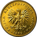Munten, Polen, 10 Zlotych, 1989, Warsaw, PR, Tin, KM:152.2