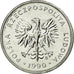 Monnaie, Pologne, 2 Zlote, 1990, Warsaw, SPL, Aluminium, KM:80.3