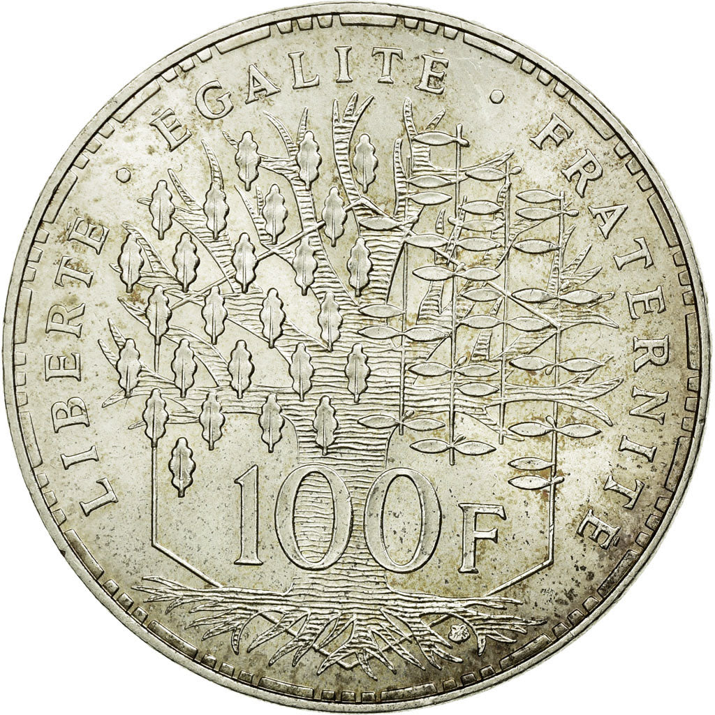 Coin, France, Panthéon, 100 Francs, 1983, Paris, AU(55-58), Silver, Gadoury:898