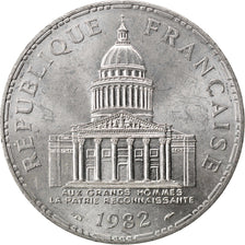 FRANCE, Panthéon, 100 Francs, 1982, Paris, KM #951.1, AU(55-58), Silver, Gadoury