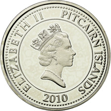 Monnaie, PITCAIRN ISLANDS, Elizabeth II, 50 Cents, 2010, New Zealand, SPL