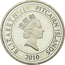Münze, PITCAIRN ISLANDS, Elizabeth II, 20 Cents, 2010, New Zealand, UNZ, Nickel