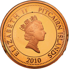 Coin, PITCAIRN ISLANDS, Elizabeth II, 10 Cents, 2010, New Zealand, MS(63)