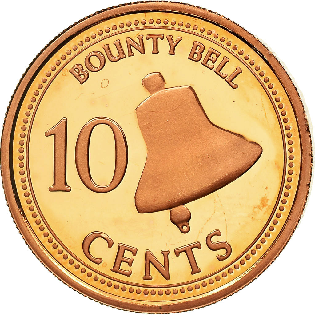 Coin, PITCAIRN ISLANDS, Elizabeth II, 10 Cents, 2010, New Zealand, MS(63)