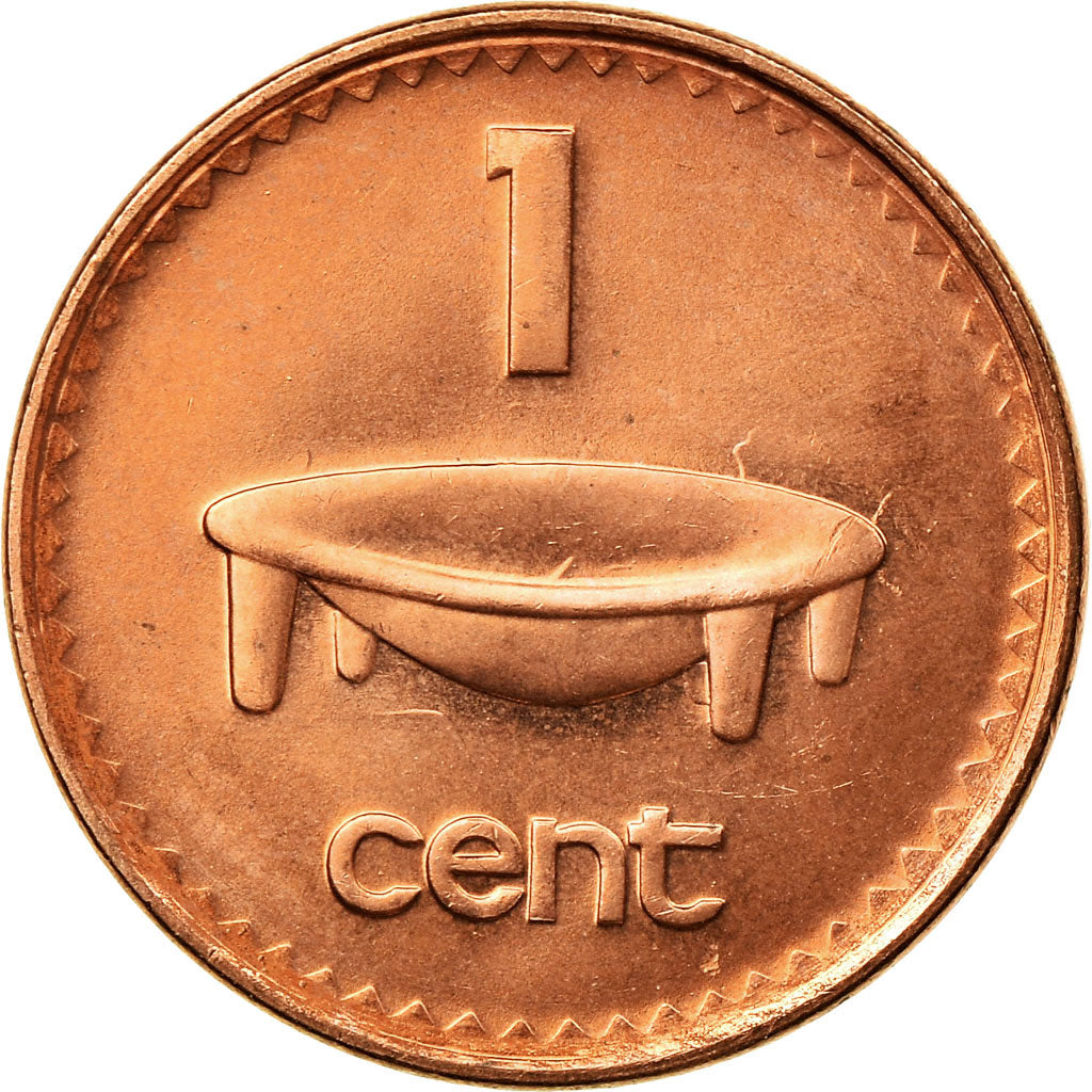 Coin, Fiji, Elizabeth II, Cent, 2006, Royal Canadian Mint, Ottawa, AU(55-58)