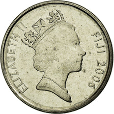 Moneta, Figi, Elizabeth II, 5 Cents, 2006, SPL, Acciaio placcato nichel, KM:51a