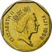 Münze, Fiji, Elizabeth II, Dollar, 1998, VZ, Aluminum-Bronze, KM:73