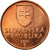 Munten, Slowakije, 50 Halierov, 2004, PR, Copper Plated Steel, KM:35