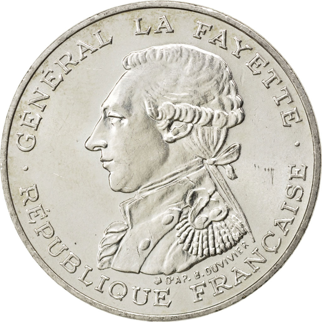 FRANCE, 100 Francs, 1987, AU(55-58), Silver, Gadoury #902, 14.97