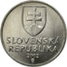 Moeda, Eslováquia, 10 Halierov, 2002, MS(63), Alumínio, KM:17