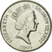 Coin, Solomon Islands, Elizabeth II, 20 Cents, 2005, EF(40-45), Nickel plated