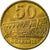 Coin, Paraguay, 50 Guaranies, 1995, AU(55-58), Brass plated steel, KM:191a