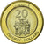 Coin, Jamaica, Elizabeth II, Marcus Garvey, 20 Dollars, 2001, Franklin Mint
