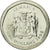 Moneda, Jamaica, Elizabeth II, 5 Dollars, 1996, British Royal Mint, SC, Níquel
