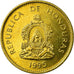 Coin, Honduras, 5 Centavos, 1995, AU(55-58), Brass, KM:72.4
