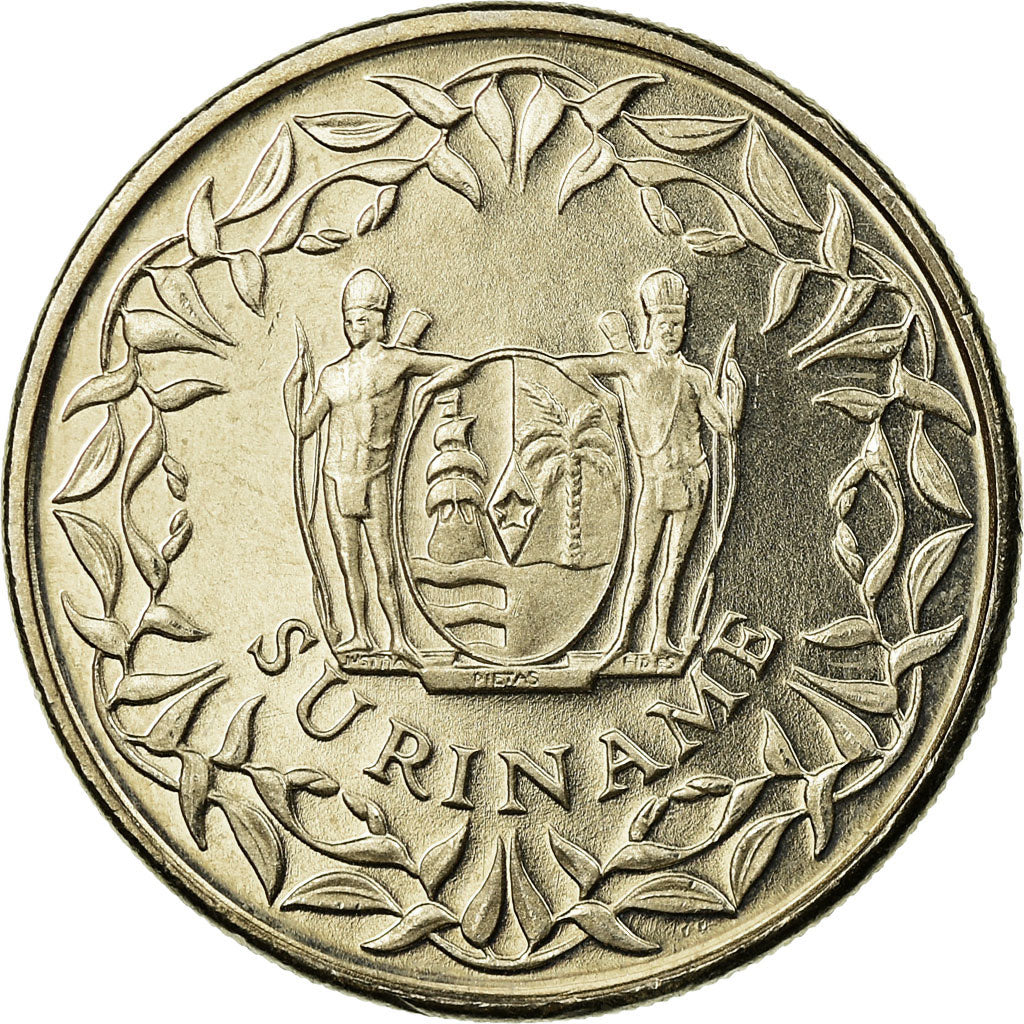 Coin, Surinam, 100 Cents, 1989, MS(63), Copper-nickel, KM:23