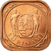 Coin, Surinam, 5 Cents, 1988, AU(55-58), Copper Plated Steel, KM:12.1b