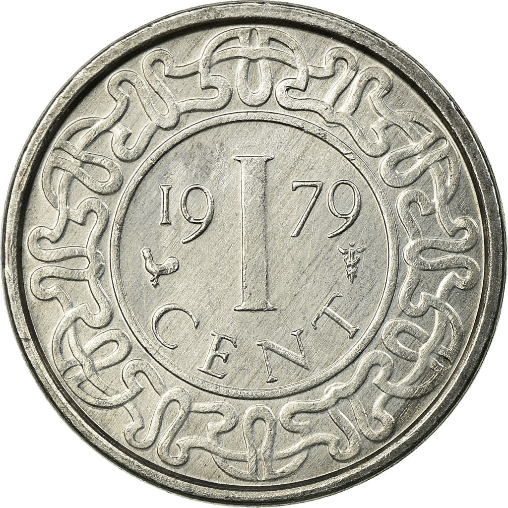Coin, Surinam, Cent, 1979, AU(55-58), Aluminum, KM:11a