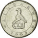 Coin, Zimbabwe, 25 Dollars, 2003, Harare, EF(40-45), Nickel plated steel, KM:15