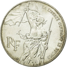 Coin, France, Liberté guidant le peuple, 100 Francs, 1993, AU(55-58), Silver