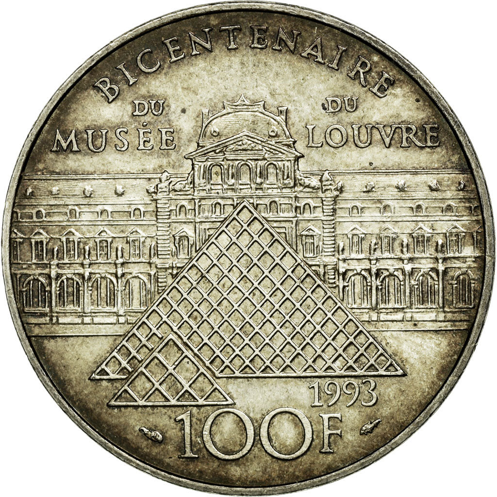 Coin, France, Liberté guidant le peuple, 100 Francs, 1993, AU(55-58), Silver