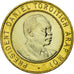 Coin, Kenya, 10 Shillings, 1995, British Royal Mint, AU(55-58), Bi-Metallic