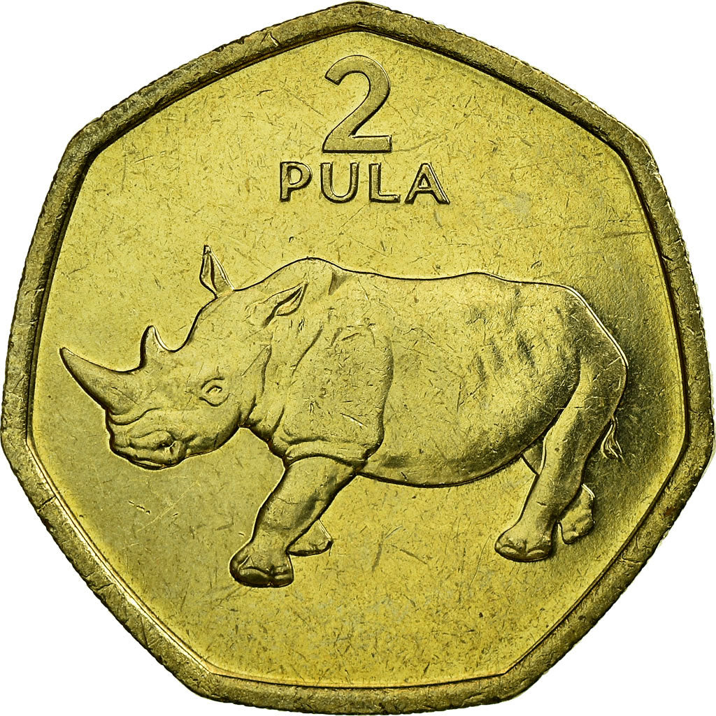 Coin, Botswana, 2 Pula, 1994, British Royal Mint, EF(40-45), Nickel-brass, KM:25