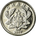 Monnaie, Ghana, 5 Pesewas, 2007, SUP, Nickel Clad Steel, KM:38