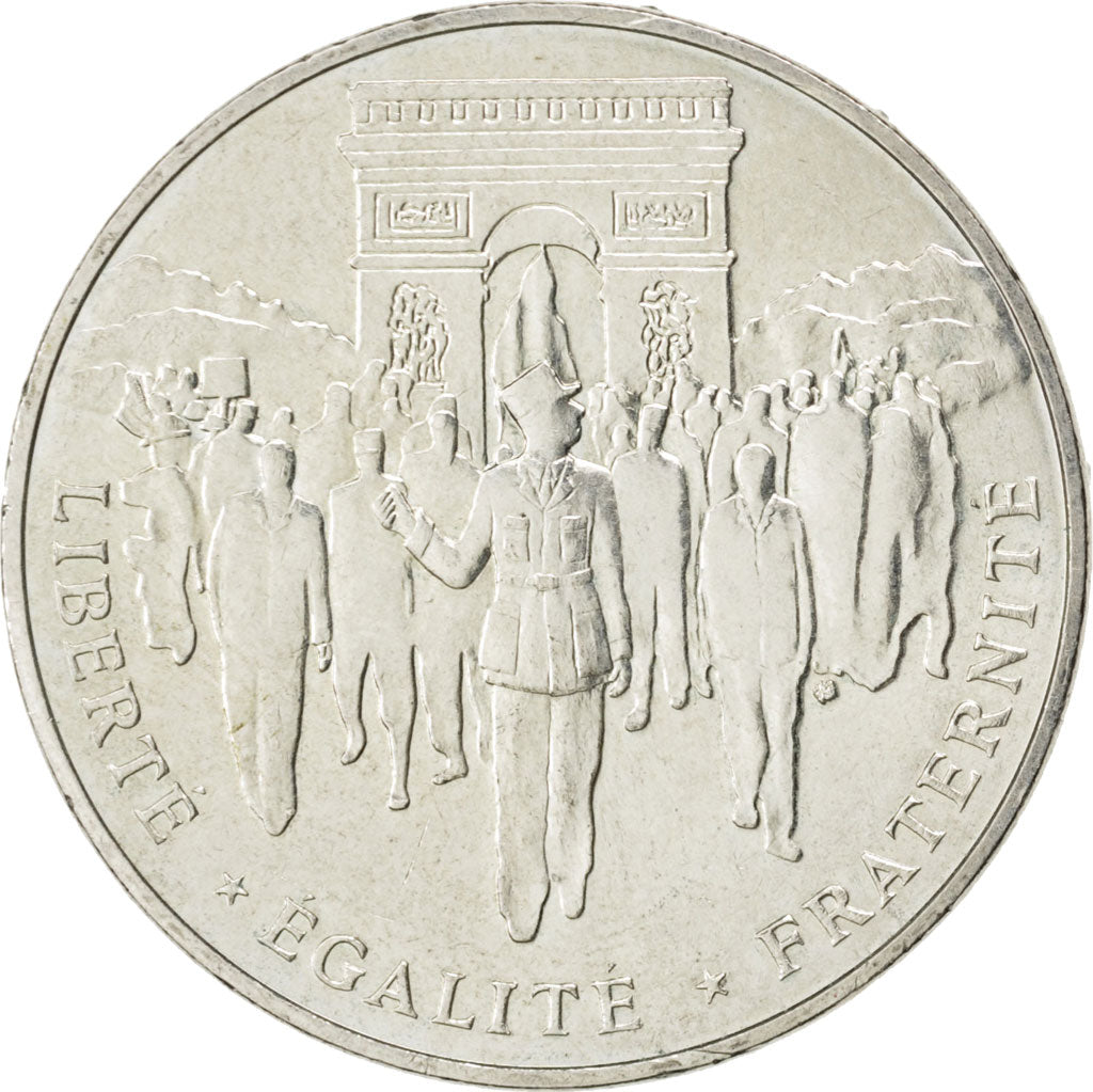 FRANCE, Libération de Paris, 100 Francs, 1994, KM #1045.1, AU(55-58), Silver, 31