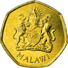 Coin, Malawi, 50 Tambala, 2004, AU(55-58), Brass plated steel, KM:66