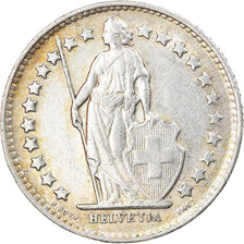 Coin, Switzerland, 1/2 Franc, 1950, Bern, MS(60-62), Silver, KM:23