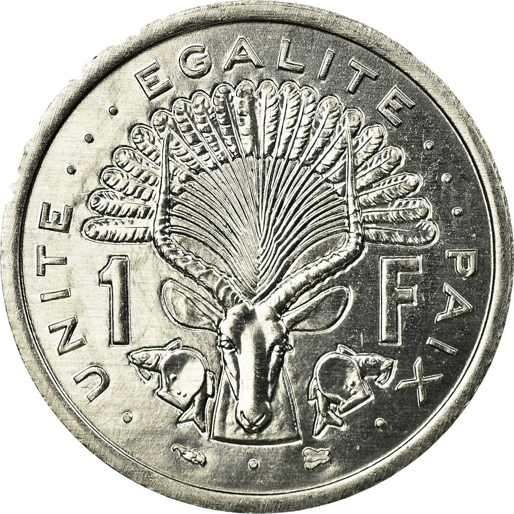 Coin, Djibouti, Franc, 1999, Paris, AU(55-58), Aluminum, KM:20