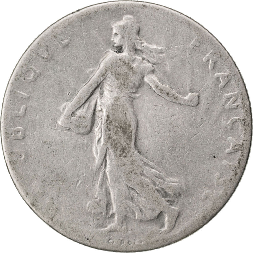 Monnaie, France, Semeuse, 50 Centimes, 1898, TB, Argent, Gadoury:420