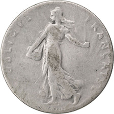 Monnaie, France, Semeuse, 50 Centimes, 1898, TB, Argent, Gadoury:420