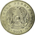 Coin, Kazakhstan, 50 Tenge, 2002, Kazakhstan Mint, AU(55-58)