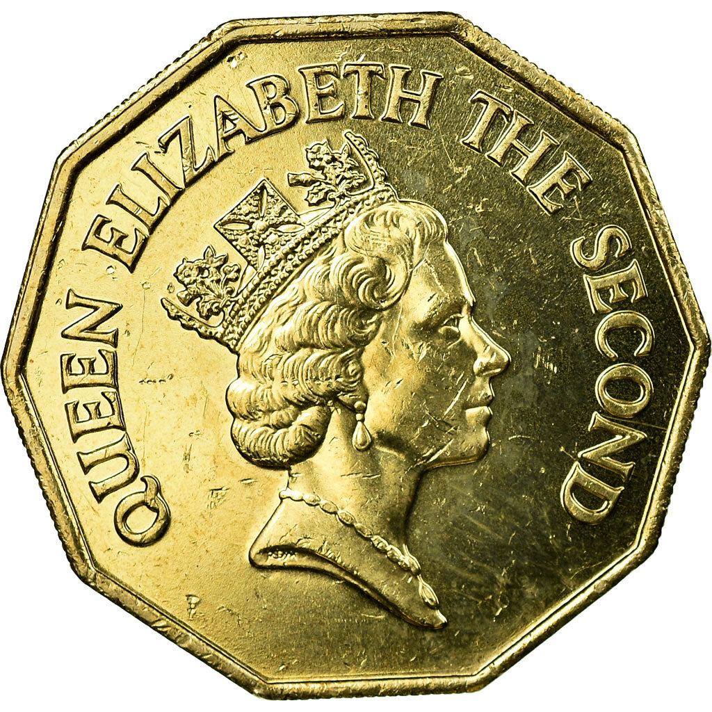 Moneta, Belize, Dollar, 2003, Franklin Mint, BB, Nichel-ottone, KM:99