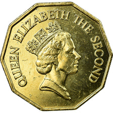 Moneta, Belize, Dollar, 2003, Franklin Mint, BB, Nichel-ottone, KM:99