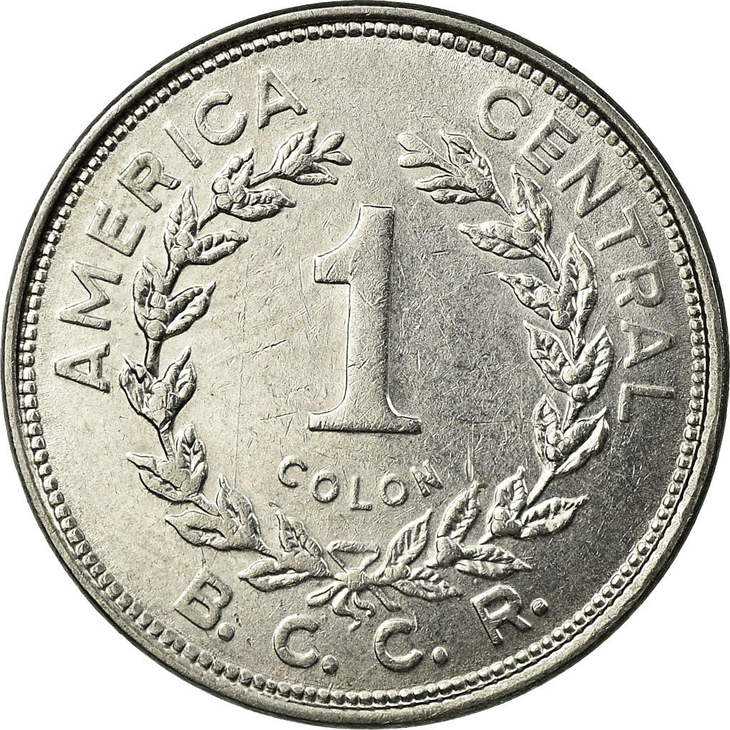 Coin, Costa Rica, Colon, 1991, EF(40-45), Stainless Steel, KM:210.1