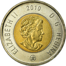 Coin, Canada, Elizabeth II, 2 Dollars, 2010, Royal Canadian Mint, Winnipeg