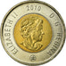 Coin, Canada, Elizabeth II, 2 Dollars, 2010, Royal Canadian Mint, Winnipeg