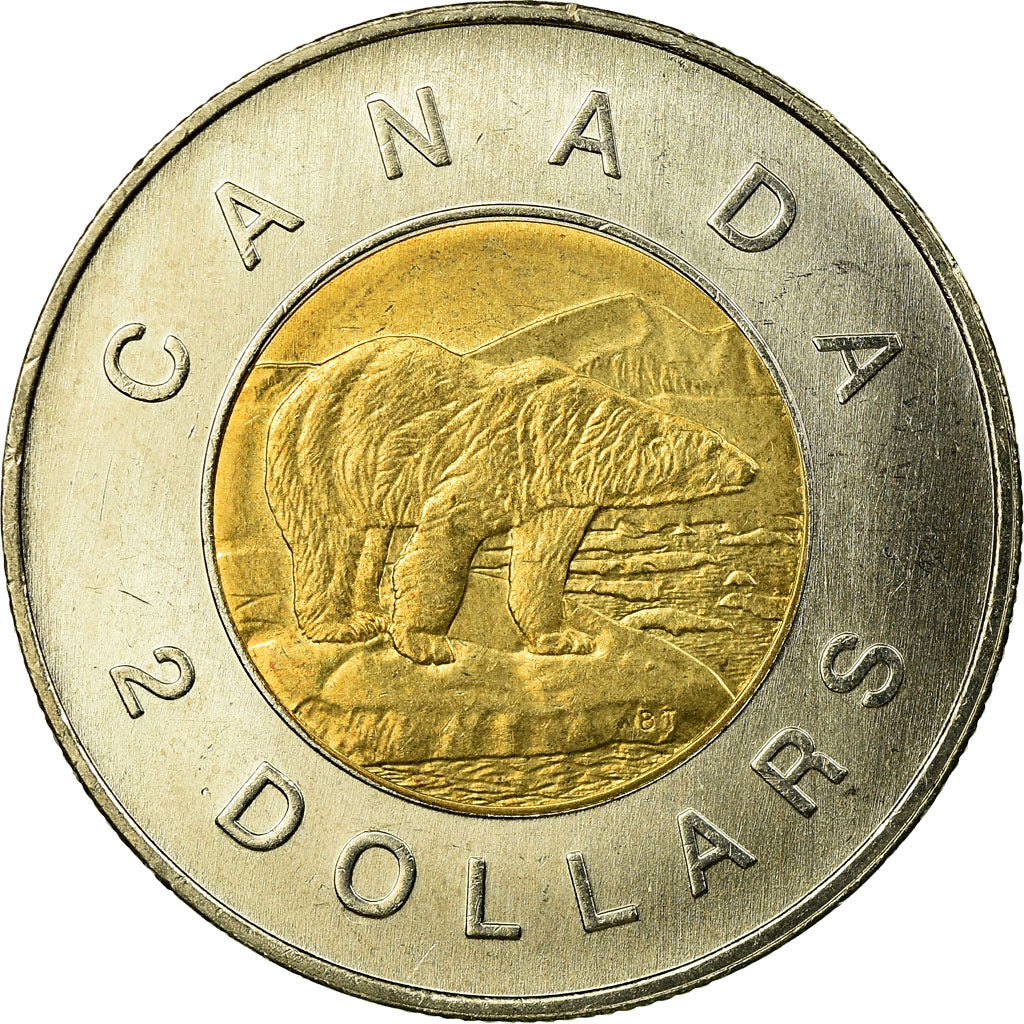 Coin, Canada, Elizabeth II, 2 Dollars, 2010, Royal Canadian Mint, Winnipeg