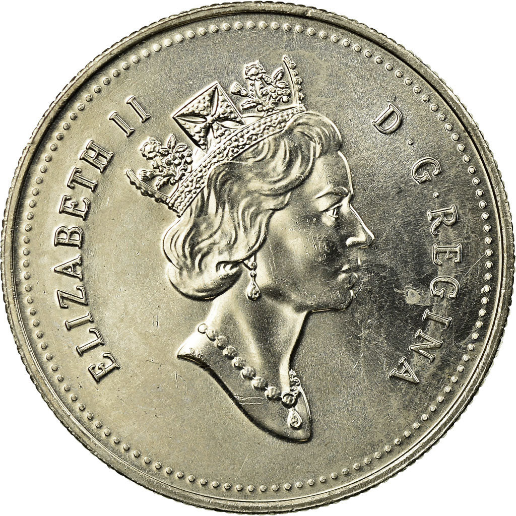 Coin, Canada, Elizabeth II, 50 Cents, 1994, Royal Canadian Mint, Ottawa