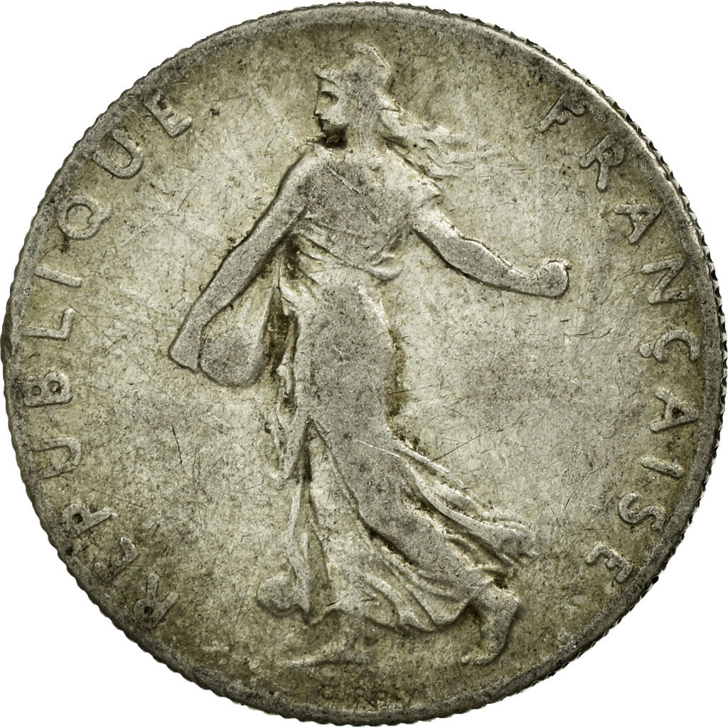 Coin, France, Semeuse, 50 Centimes, 1899, VF(30-35), Silver, Gadoury:420