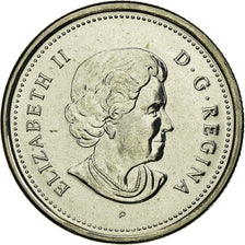 Moneda, Canadá, Elizabeth II, 25 Cents, 2004, Royal Canadian Mint, SC, Níquel
