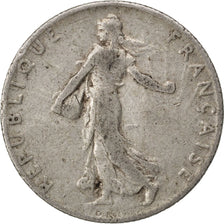 FRANCE, Semeuse, 50 Centimes, 1900, Paris, KM #854, VF(20-25), Silver, 18.1,...
