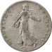 FRANCE, Semeuse, 50 Centimes, 1900, Paris, KM #854, VF(20-25), Silver, 18.1,...