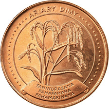 Coin, Madagascar, 5 Ariary, 1996, Paris, EF(40-45), Copper Plated Steel, KM:23